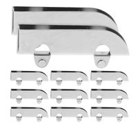 Zerodeko Poleas para Puertas Correderas de Vidrio 12 Piezas, Ruedas Deslizantes de Acero Cojinete Silencioso, Rodillos Resistentes para Ventanas y Muebles, Accesorios para Puertas