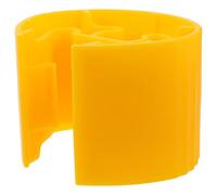 Zerodeko Protector de columnas para almacenes - Protector de seguridad de alta resistencia para estanterías de palets - de plástico para montantes de 80 mm a 100 mm - Parachoques anticolisión