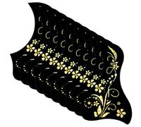 Zerodeko Protector Material a Diseño Pulgadas de Guitarra de 40/41 de Acústica Pájaro Fácil Instalación y Pvc Resistente Rayaduras, Pack de 10 Piezas Folk para Guitarras