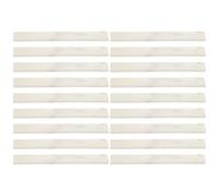 Zerodeko Recambios de Pluma de Esteatita Blanca 110x12x4.2 Mm, 18 Unidades para Soldadura y Marcado, Herramienta Portátil para Construcción y Procesamiento de Metales