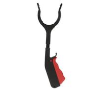 Zerodeko Recogedor de Basura Negro de Abs Amplia Aplicación y Diseño Ergonómico para Estantes y Centros Comerciales, Herramienta Ligera para Recoger Objetos