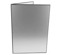 Zerodeko Reflector Fotográfico Plegable A3 de Cartón Plateado, Tablero Reflector Portátil para Control de Luz en Fotografía de Producto, Accesorio de Iluminación para Estudio y Exteriores