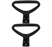 Zerodeko Reposabrazos Ergonómicos de Repuesto para Sillas de Oficina y Ejecutivas Resistentes al Desgaste Diseño Ancho para Mayor Comodidad Paquete de 2 Unidades Compatibles Sillas