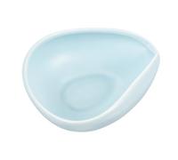 Zerodeko Reposacucharas de Cerámica Azul para Café y Soporte Decorativo para Utensilios como Plato de Condimentos y Porta Bolsitas de