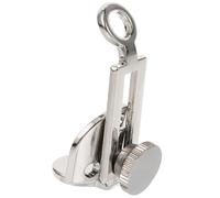 Zerodeko Reposapiés Alta Estabilidad Ajustable Clarinete para y Diseño en Color Plata de Aleación de Zinc para Músicos Profesionales