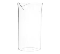 Zerodeko Repuesto Vaso para Cafetera de Émbolo de Vidrio Resistente, Taza para Prensa Francesa Diseño Ligero, Accesorio para Preparar Café y Té en Casa