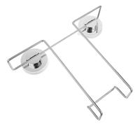 Zerodeko Revistero de Baño sin Perforaciones Ventosa , Soporte Pequeño de Acero Inoxidable , Estante Multifuncional Fácil para Revistas y Tabletas , Organizador para Cocina y Baño