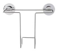 Zerodeko Revistero para Baño de Acero Inoxidable Ventosa sin Perforaciones, Soporte Práctico y Moderno para Organizar Publicaciones y Revistas en Baño