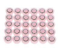 Zerodeko Rodamientos de Turbina Eólica 30 Piezas Miniatura, Cojinete de Precisión Rosa para Manualidades, Accesorios para Pinzas de Cabello, Figuras y Proyectos DIY