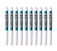 Zerodeko Rotuladores de Pintura Multiusos para Construcción y Carpintería, Bolígrafos de Carpintero de Color 10 Unidades, Marcador de Aceite Permanente para Manualidades y Dibujo