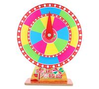 Zerodeko Rueda de Premios de para y Actividades Base Estable Prop para Fiestas y Celebraciones Diseño Compacto y Rueda de Suerte de