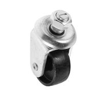 Zerodeko Rueda Giratoria de Vástago Roscado de 16 Mm para Gato Hidráulico de Suelo, Capacidad 4 Toneladas, Diseño Reforzado y Movilidad 360 Grados para Uso Industrial y Mantenimiento