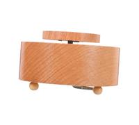 Zerodeko Seleccione Music Box De Madera Redonda Base para Caja Musical De Cuerda Kit De Bricolaje para Decoración del Hogar y Regalos para Fiesta