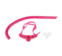 Zerodeko Snorkel de Entrenamiento para Natación de Largo para Adultos, Tubo de Respiración Frontal de Silicona, Equipo de Snorkel para Nadadores, Uso en Piscina y Actividades Acuáticas