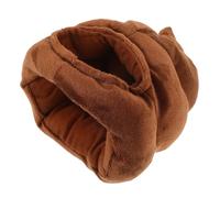 Zerodeko Sombrero de Caca Divertido para Carnaval y Fiesta, Gorro de Algodón Pp Cómodo y Creativo, Diseño Marrón No Fácil de Caer para Disfraz de Halloween