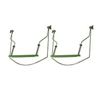 Zerodeko Soporte de Cuello para Armónica de 10 Orificios Verde 2 Piezas Ajustable para Práctica y Presentación