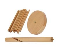 Zerodeko Soporte de Madera Estante para Secar Fideos para Colgar Pasta Resistente y Duradero Diseño Simple y Moderno Adecuado para Casa y Restaurante