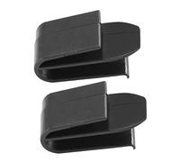 Zerodeko Soporte Decorativo de Aromas para Coche Clips para Ventilación 2 Piezas Compatible con Tesla Color Negro Instalación Accesorio para Aromatizantes de Aire