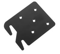 Zerodeko Soporte Metálico para Barandilla de Cama, Gancho Plegable Negro para Marco de Cama, Herraje de Repuesto Resistente y Compatible para Barandillas Infantiles Adultos, 1 Pieza