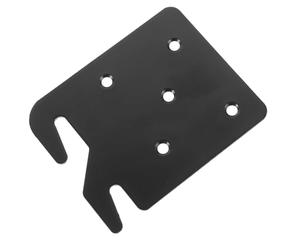 Zerodeko Soporte Metálico para Barandilla de Cama, Gancho Plegable Negro para Marco de Cama, Herraje de Repuesto Resistente y Compatible para Barandillas Infantiles Adultos, 1 Pieza