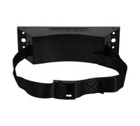 Zerodeko Soporte para Cilindro de Gas de Pared 40 Litros, Soporte Plástico Negro para Fijación Segura de Bombonas, Compatible con Tanques de Gas para Uso Industrial y Camping