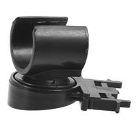 Zerodeko Soporte para Luz de Casco Ajustable 20-25 Mm, Clip de Linterna Lateral para Casco de Seguridad, Accesorio Resistente y Ligero Adecuado para Obra y Trabajo Industrial