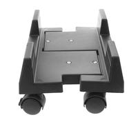 Zerodeko Soporte Rodante para CPU Móvil, Plástico Negro, Estable