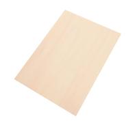 Zerodeko Tablero Madera Contrachapada de Doble Cara para Manualidades DIY Hoja Fina para Proyectos Escolares y Modelos de Avión Ligera y Portátil