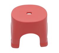 Zerodeko Taburete Antideslizante de Plástico, Taburete de Baño, PP, Rosa, Multiusos, Hogar Cocina Varios Estilos