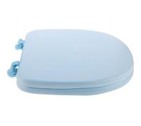 Zerodeko Tapa de Inodoro de Espuma Suave Acolchada, Tamaño Grande U, Color Azul Claro, Pieza de Repuesto para Asiento de Inodoro, Funda Cómoda y Flexible para Uso Estilo Aleatorio