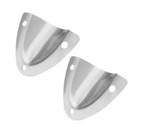 Zerodeko Tapas de Ventilación para Barco 2 Pcs Acero Inoxidable Protección Respiradero Marino Rejilla Resistente para Cubiertas y Cabinas de Navegación Deportiva