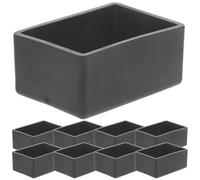 Zerodeko Tapas Protectoras para Patas de Muebles 40X60Mm 8 Unidades Cubiertas Antideslizantes de Silicona Elástica para Sillas y Mesas Accesorio para Hogar Oficina y Escuela