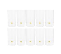 Zerodeko Tapas Retráctiles 30mm 100 de Plástico Sellado para Botellas de Vino Tinto y Licor para Fiestas y Bares