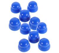 Zerodeko Tapones de Seguridad para Tuercas de Parques Infantiles 10 Piezas Plástico de Alta Densidad Azul Oscuro Resistentes Intemperie y Rayos UV Protectores para Pernos de Toboganes