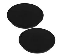 Zerodeko Tapones de Silicona para Manguera 2 Piezas, Sellado Resistente al Calor, Diámetro Interior 4 Pulgadas (101 Mm), Color Negro, Tapones para Tuberías y Botellas Industriales, Uso