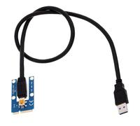 Zerodeko Tarjeta Gráfica Externa Mini Pci-E a Pci-E X16 Cable USB para Portátil Accesorio GPU Externa de Extensión para Juegos y Gráficos Pcie Compatible Ordenadores Portátiles Mejora