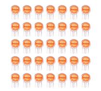 Zerodeko Terminal de Conexión para Cable Uy 200 Unidades, Conector Rj45 para Cableado de Red y Teléfono, Terminal de Crimpeado para Empalme Seguro y Rápido, Gel Hermético para Uso