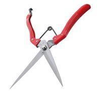 Zerodeko Tijeras de Acero al Carbono para Ovejas y Vacas Mango Cómodo y Versátil para Uso en Granja, Herramienta Manual para Esquilar Lana y Ganado