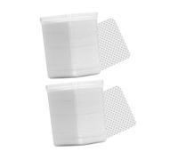 Zerodeko Toallitas de Algodón para Maquillaje 400 Unidades 2 Cajas Limpias para Eliminar Pegamento y Esmalte Uñas Cuidado Pestañas y Uñas Estética Profesional
