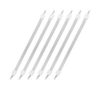 Zerodeko Tubo Calefactor de Cuarzo Material Cerámico para Calentador Eléctrico 6 Piezas Instalación Fácil por Enchufe en Días Fríos Adecuado para Reemplazo en Habitación