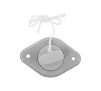 Zerodeko Válvula de Drenaje para Kayak: tapón de PVC para imbornal de Barco - Tapón de Cubierta para Canoa - Tapón de Repuesto Marino para Drenaje de yate Inflable