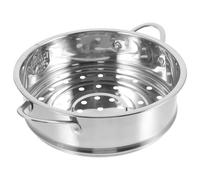 Zerodeko Vaporera de Acero Inoxidable 304 Doble Asa y Rejilla para Cocinar al Vapor Bollos y Albóndigas en Cocina Doméstica o Restaurante Varios estilos