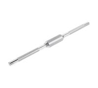 Zerodeko Varilla Recta para Soporte de Cencerro de Batería, Varilla Porta Cencerros Metálica Cabezal Doble, Accesorio Compacto para Montaje en Escenario y Conciertos