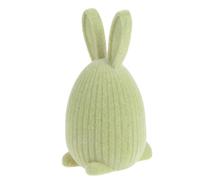 Zerodeko Verde Claro de Resina Decoración de Mesa de Conejito de Pascua | Adorno Festivo de Primavera, Estilo Minimalista y Clásico, para Bandeja Escalonada, Centro de Mesa