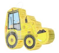 Zerodeko y Material Resistente de Construcción Excavadora de Papel para Fiesta de Cumpleaños Temática