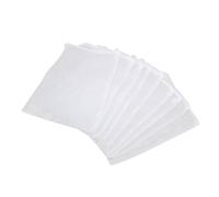 Zerodis 10 Bolsas de Filtro de Acuario, Bolsas de Filtro de Nailon de Malla Fina con Cierre de Cremallera, para Anillos de Cerámica de Carbón Activado, Fibra de Turba en Agua Dulce y
