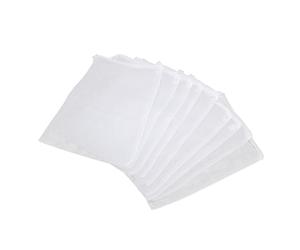 Zerodis 10 Bolsas de Filtro de Acuario, Bolsas de Filtro de Nailon de Malla Fina con Cierre de Cremallera, para Anillos de Cerámica de Carbón Activado, Fibra de Turba en Agua Dulce y