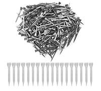 Zerodis 250 Uds E6 Clavos de Herradura Stianless Acero Herradura Clavo Herramienta de Caballo Accesorios de Equipo para Vidrio de Plomo Fijo