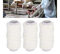 Zerodis 3 Uds Hilos de Sutura, Suturas Veterinarias Cerdo Ganado Animal Cirugía Costura Especial Línea de Sutura Quirúrgica Práctica Sutura(sutura n° 18)