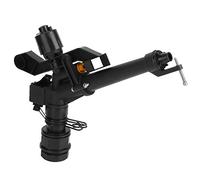 Zerodis 360 Grados de Rociador de Brazo Giratorio Giratorio para el Riego del Huerto, Boquilla de Estiramiento Largo, Rociador Ajustable de 1 Pulgada para Parque Infantil y Carretera